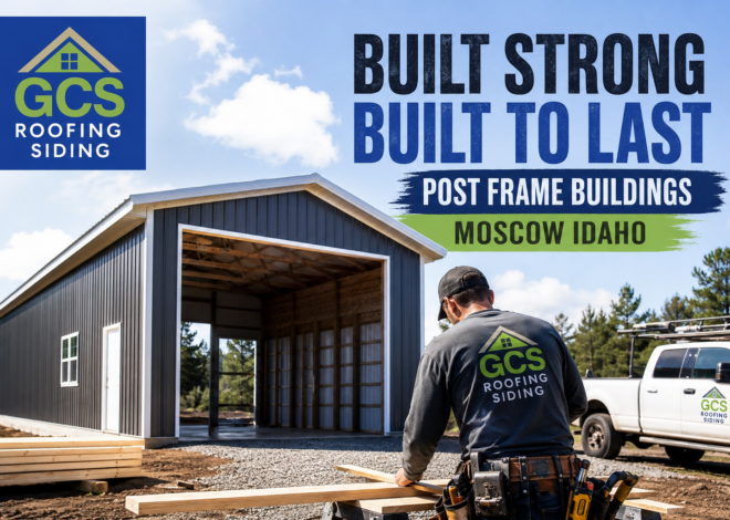 Build Strong Durable Spaces With a Trusted Post Frame Builder in Moscow Idaho