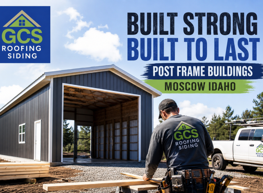 Build Strong Durable Spaces With a Trusted Post Frame Builder in Moscow Idaho