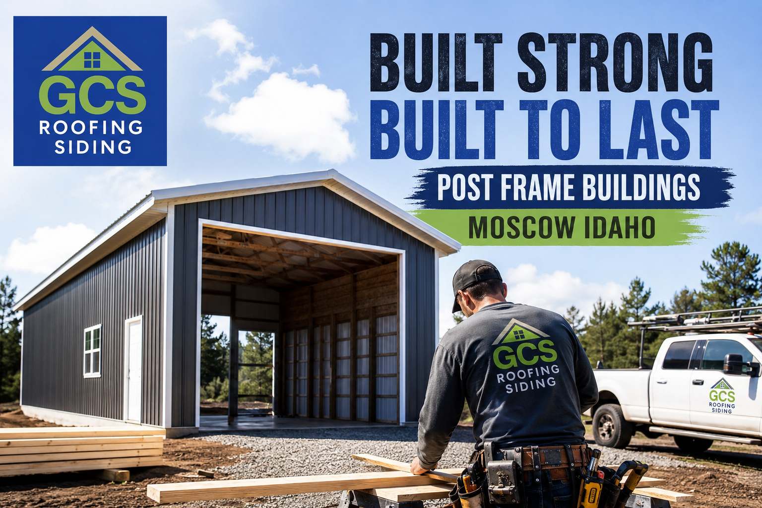 Build Strong Durable Spaces With a Trusted Post Frame Builder in Moscow Idaho